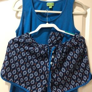 Vera Bradley pajama short set.
